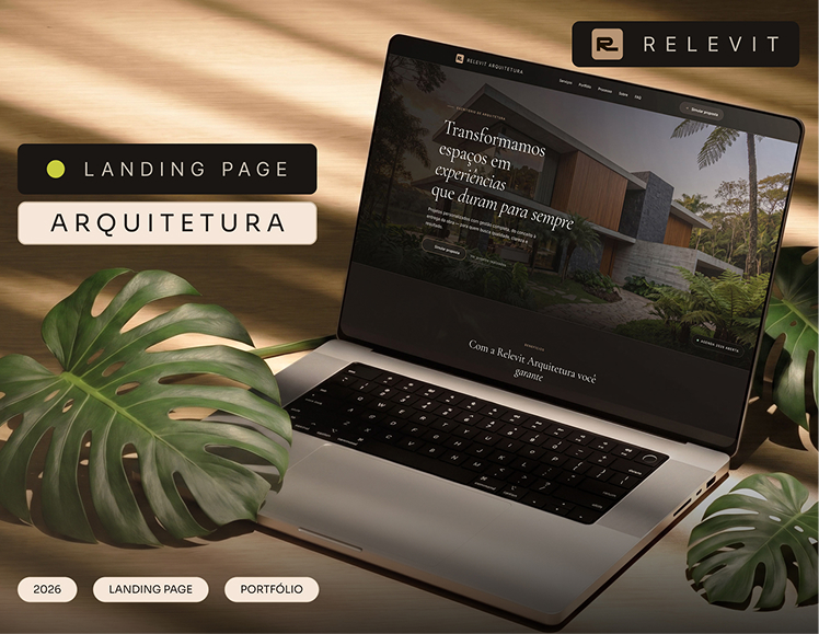 Projeto 003 — Landing Page Arquitetura Relevit